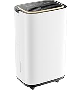 DUMOS Energy Star Dehumidifier for Basement, 4,500 Sq.Ft Coverage, 50 Pint Portable Dehumidifier ...
