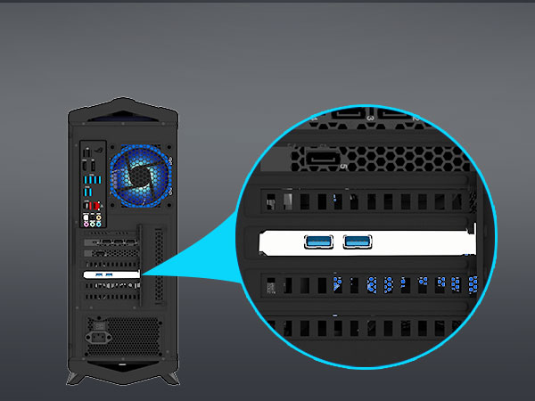 PCIe USB Expansion Card