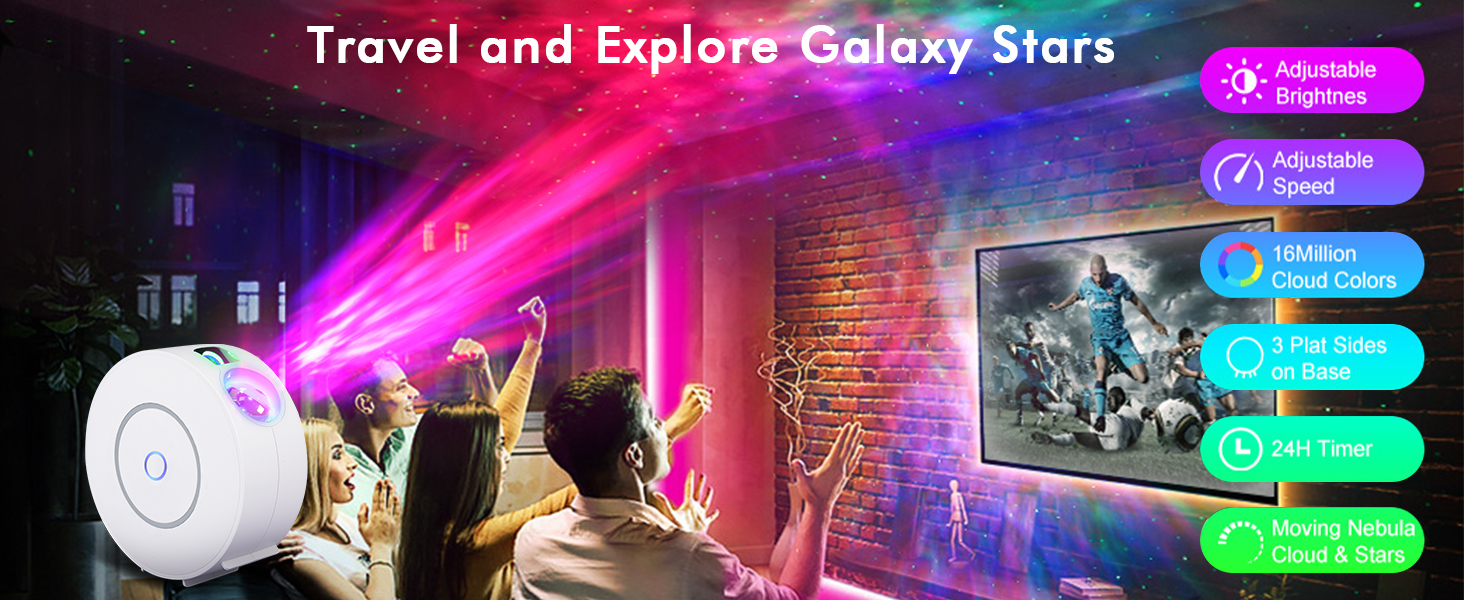 galaxy projector for bedroom