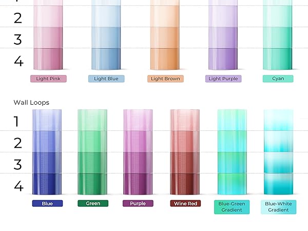 petg filament 1.75mm 3d printing 3-d fdm printer clear translucent transparent cr ender creality