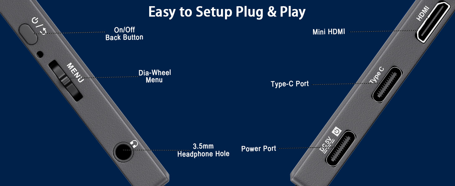 USB-C Monitor for Laptop