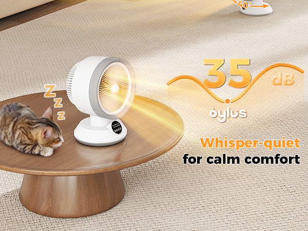 Heater and Fan Combo for Indoor Use