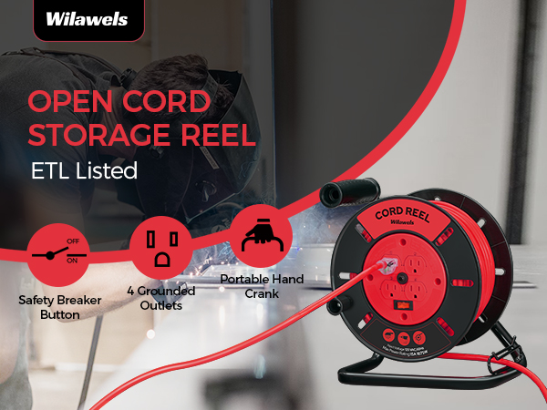 R95CR06 Extension Cord Storage Reel