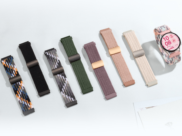 DaQin Stretchy Nylon Relacement Wristband for Men