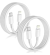 USB C to Lightning Cable [Apple MFi Certified] 2Pack 6FT iPhone Fast Charger Cable Power Delivery...