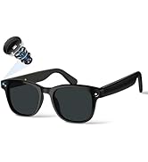 TOONEWABLE Smart Glasses with Camera, 4K/1080P Camera Video Recording Sunglasses with with Clear ...