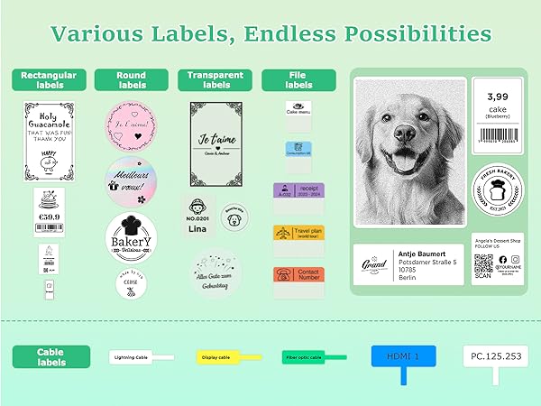 Various Labels, Endless Possibilities