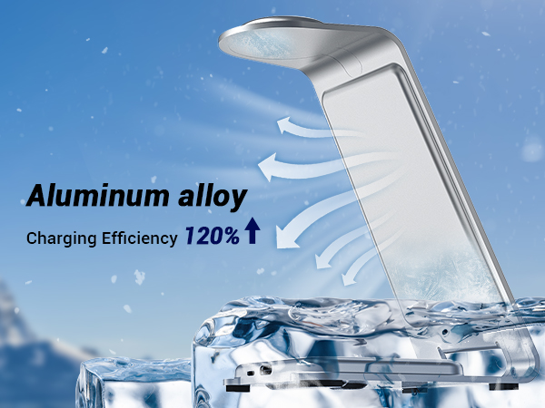 3 in one charger iphone watch and airpods