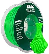 EPAX High Speed PLA+ 3D Printer Filament, Fast PLA 3D Printing Filament, 1.75mm, Dimensional Accu...