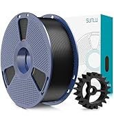 SUNLU PLA+2.0 3D Printer Filament, Upgrade PLA+ Filament 1.75mm, Tougher and Stronger, Neatly Wou...