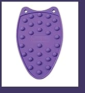 The Quilted Bear Mini Iron Rest - Mini Silicone Heat Resistant Iron Pad for General Crafts, Porta...