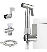 Blissland Bidet Sprayer for Toilet with Adjustable Water Pressure, Handheld Bidet Sprayer Kit- St...