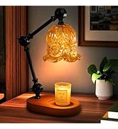YWYWLED Candle Warmer Lamp, Dimmable Wax Melting Warmer with Adjustable Height, Bedroom Living Ro...