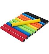 TOPZEA 12 Pack Track and Field Relay Batons, Soft Foam Grip Relay Race Baton Running Stick Equipm...