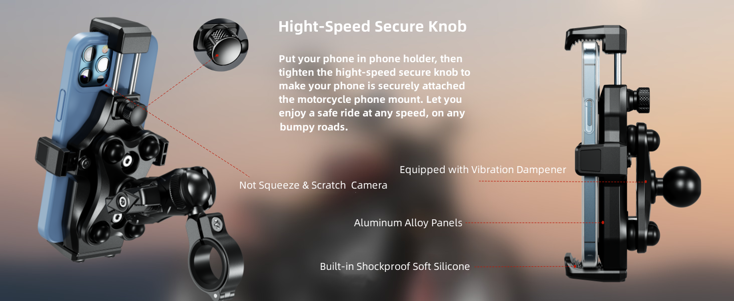 bike phone mount holder