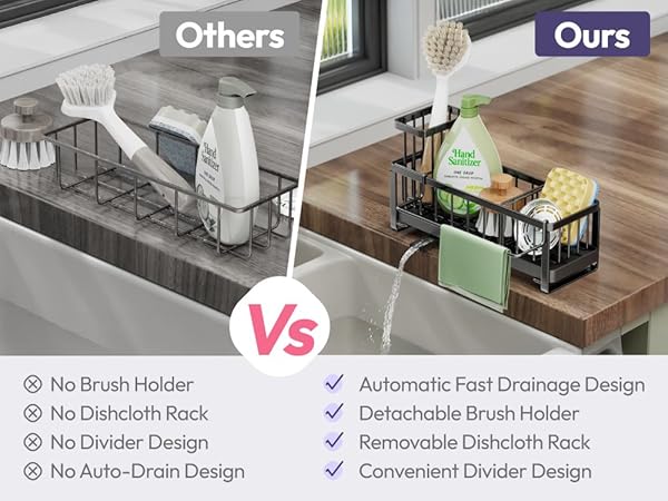 kitchen sink organizer