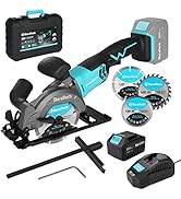 DURATECH Mini Circular Saw, 20V 4-1/2