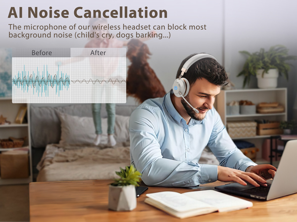 bluetooth headset with microphone