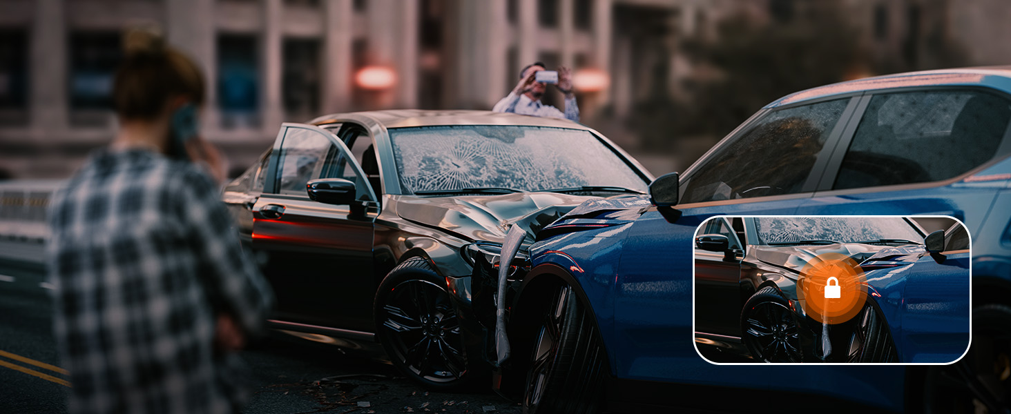 dash cam front and rear