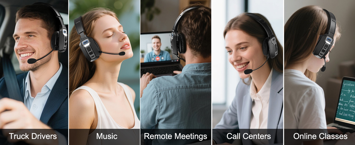 Bluetooth Headset for Truck Drivers 13