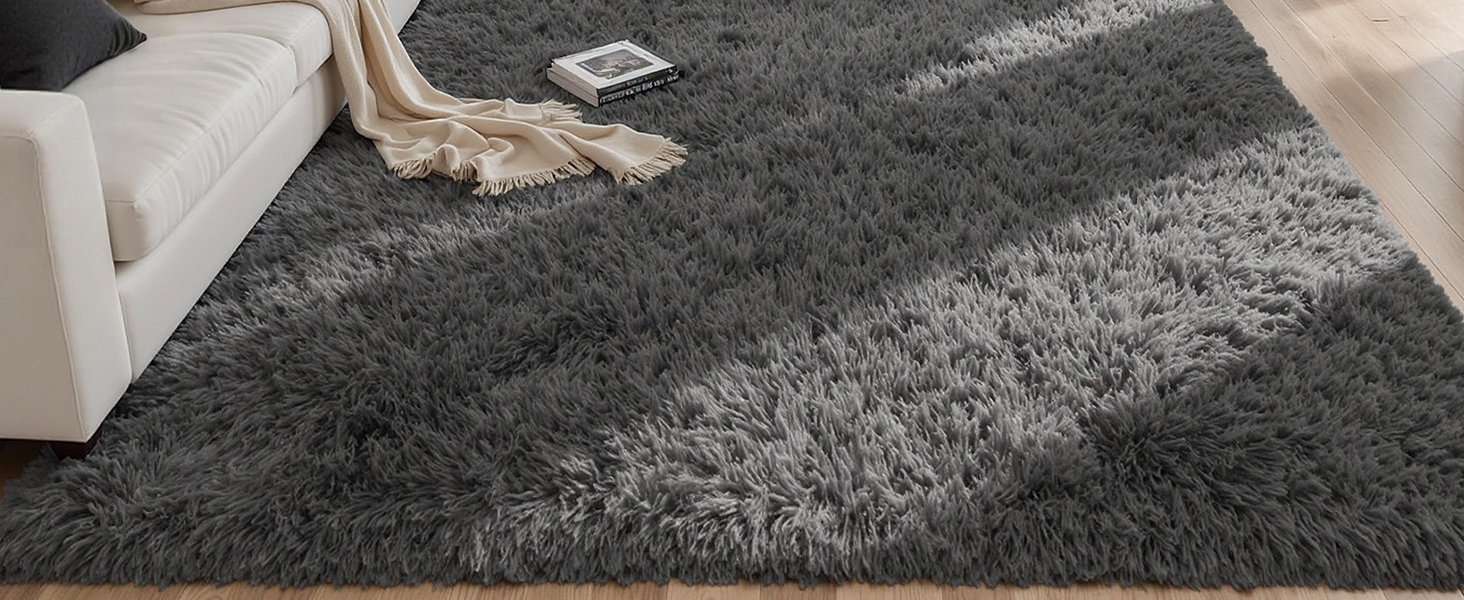 soft fluffy shag area rugs for living room rug