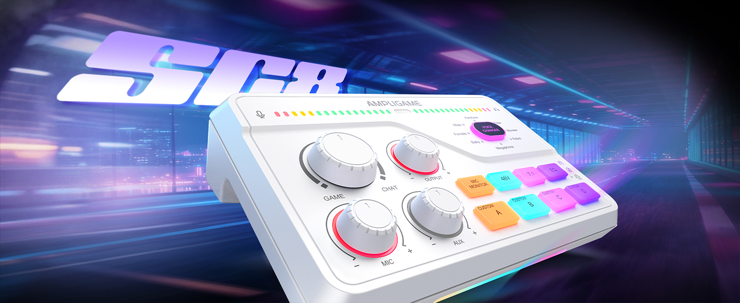 gaming audio mixer