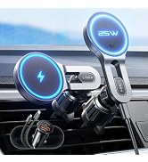 LISEN for Qi2.2 25W MagSafe Car Mount Charger,Car Vent Magnetic Car Charger | Stable &amp; Fast Charg...