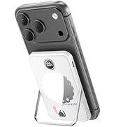 iWALK Magnetic Portable Charger 5,000mAh, Wireless Power Bank with Mirror &amp; Foldable Stand, Ultra...