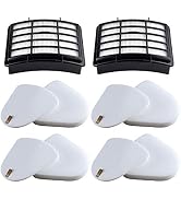 2 HEPA + 4 Foam &amp; Felt Filters Compatible with Shark Navigator Lift-Away NV350, NV351, NV352, NV3...