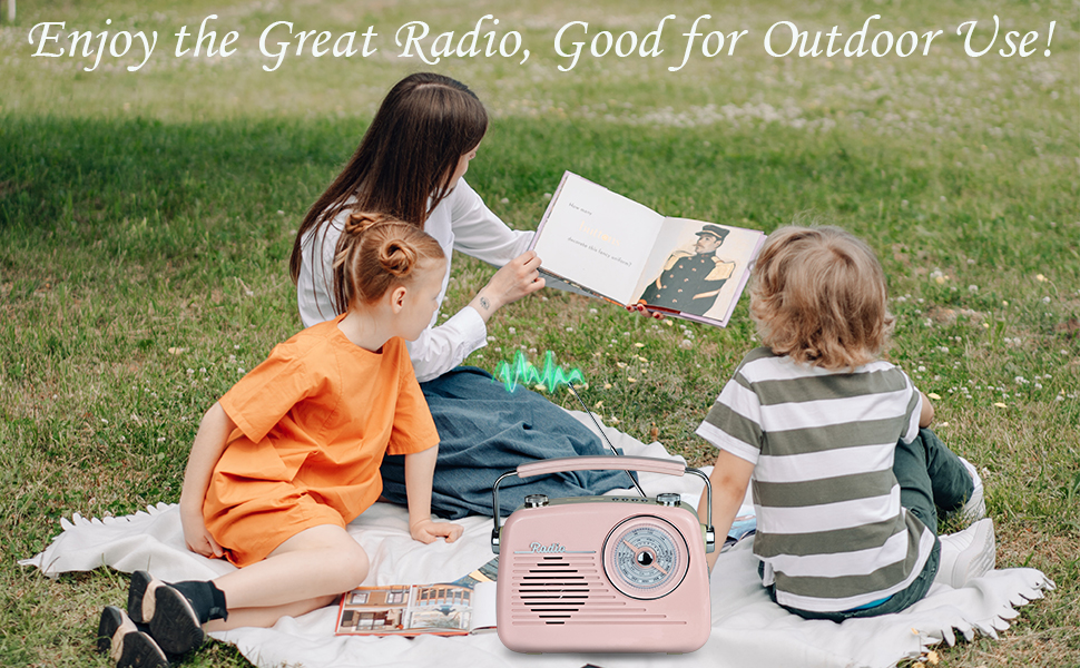 D216 portable radio Bluetooth speaker