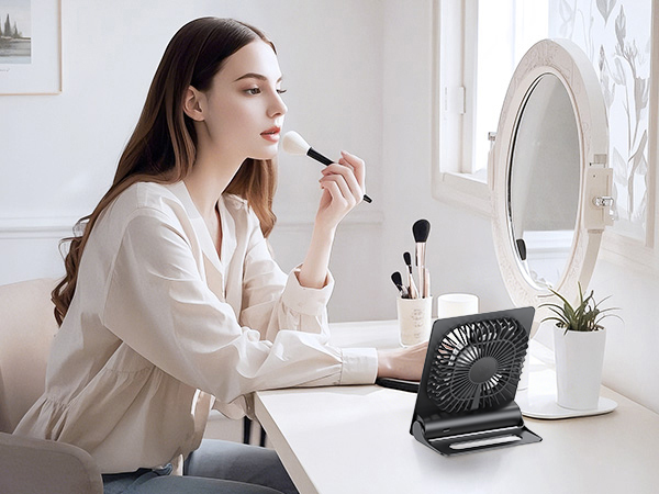 lash fan makeup fan portable desk fan for women