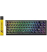 ATTACK SHARK X68 HE Rapid Trigger Mechanical Gaming Keyboard 60% Wired TKL with Adjustable Actuat...