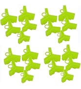 100 Pcs Yellow Fishing Treble Hook Covers Fishing Hook Bonnets Fishing Safety Cap Protector Fishi...