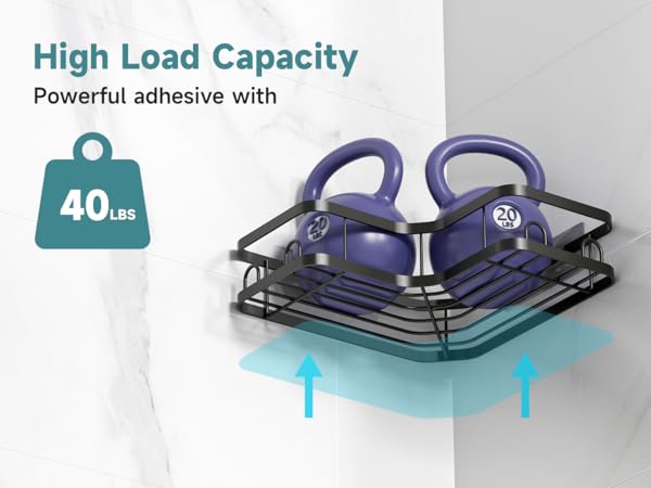 High load capacity powerful adhesive with 40 lbs