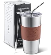 Sivaphe 20oz Tumbler Stainless Steel with Lid Insulated Double Wall Coffee Travel Mug Durable Pow...