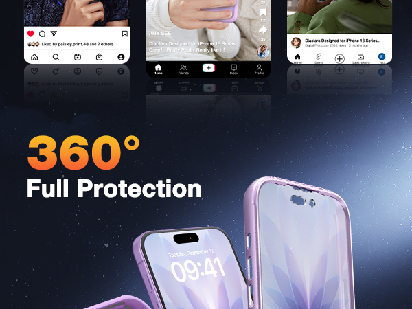 360 built in screen protector