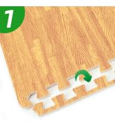 Disassemble borders on each piece