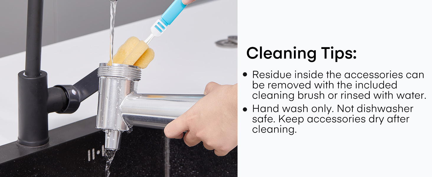 meat grinder attachment