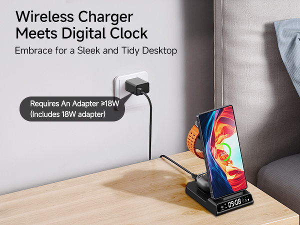 3 in 1 Charging station for samsung