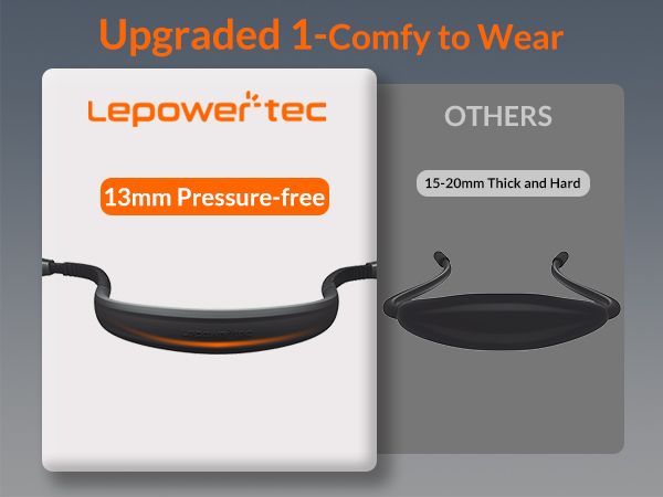 rechargeable neck light book reading light book light for reading in bed