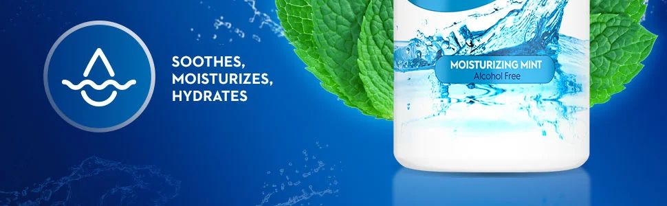 Soothes, Moisturizes, Hydrates.