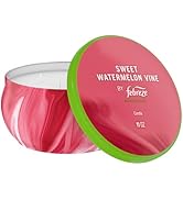 Febreze Scented Candle, Sweet Watermelon Vine Scent, 11 oz 4 Wick Candle, Single Pack