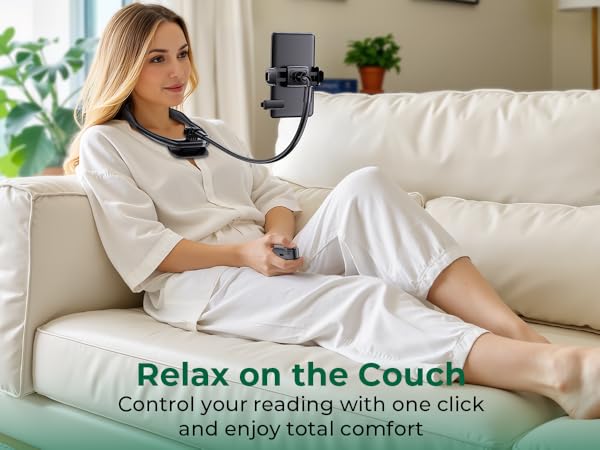 Lean back and read effortlessly, even on the go