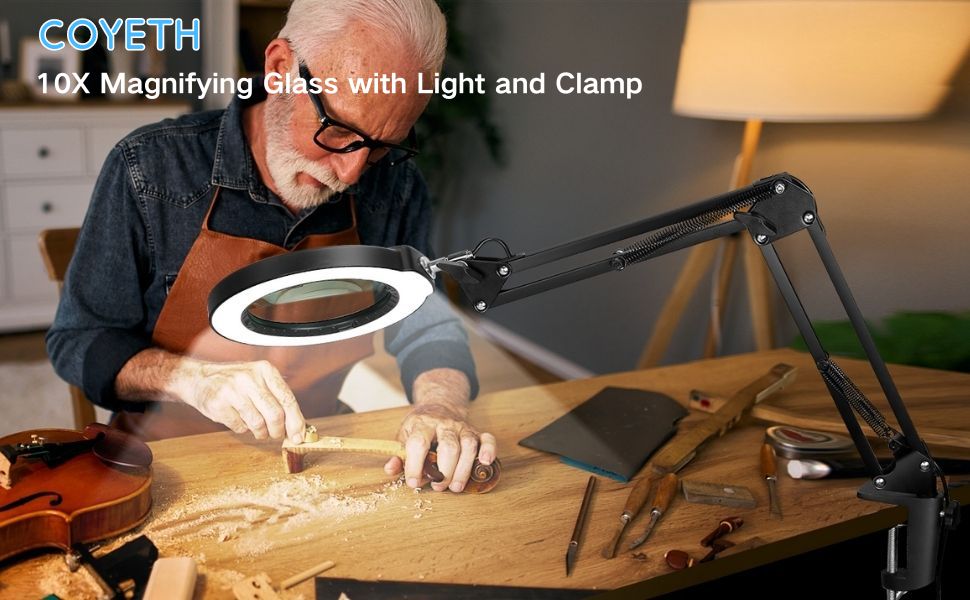 Magnifying Glass with Light