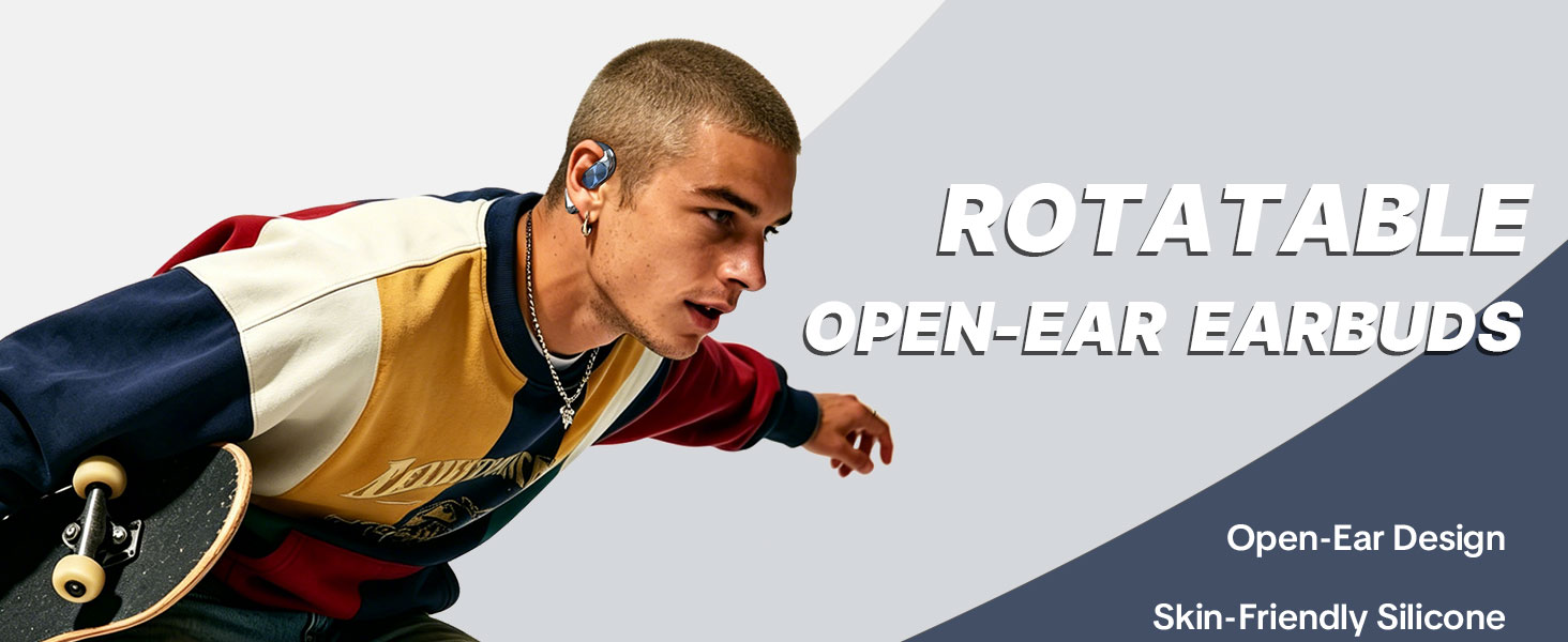 open ear earbuds;over the ear earbuds;over ear earbuds;open ear headphones;running earbuds;
