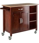 Winsome Mabel Kitchen, Walnut/Natural
