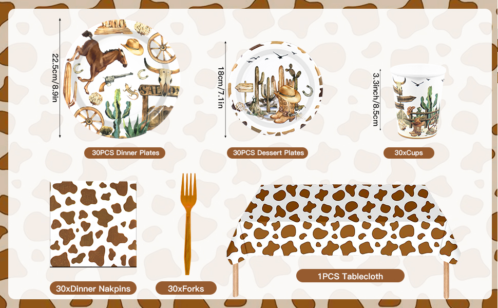 cowboy birthday party decorations