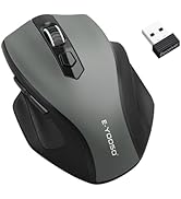 E-YOOSO Wireless Mouse, 2.4G Large Ergonomic Optical Mouse for Big Hands, 18 Months Battery Life,...