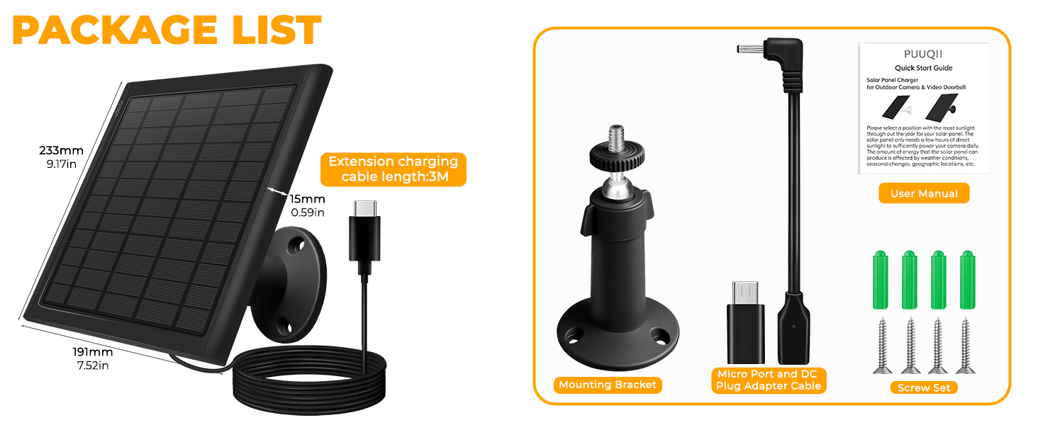 solar camera charger