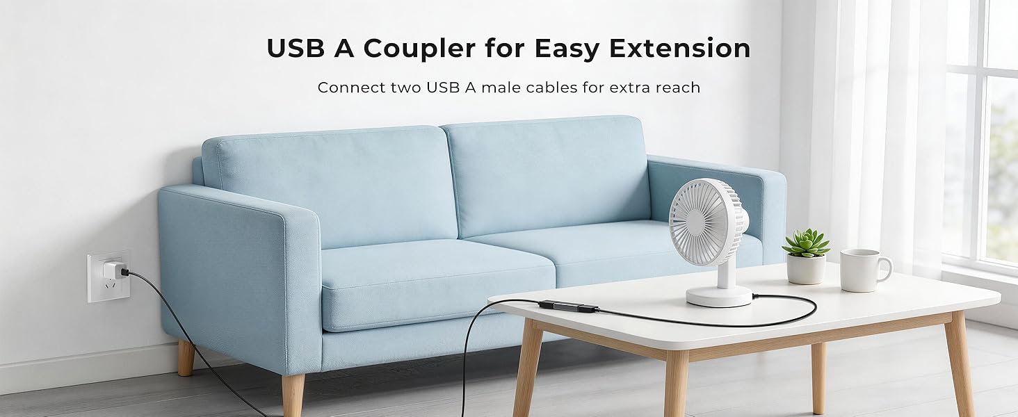 USB A Coupler for Easy Extension